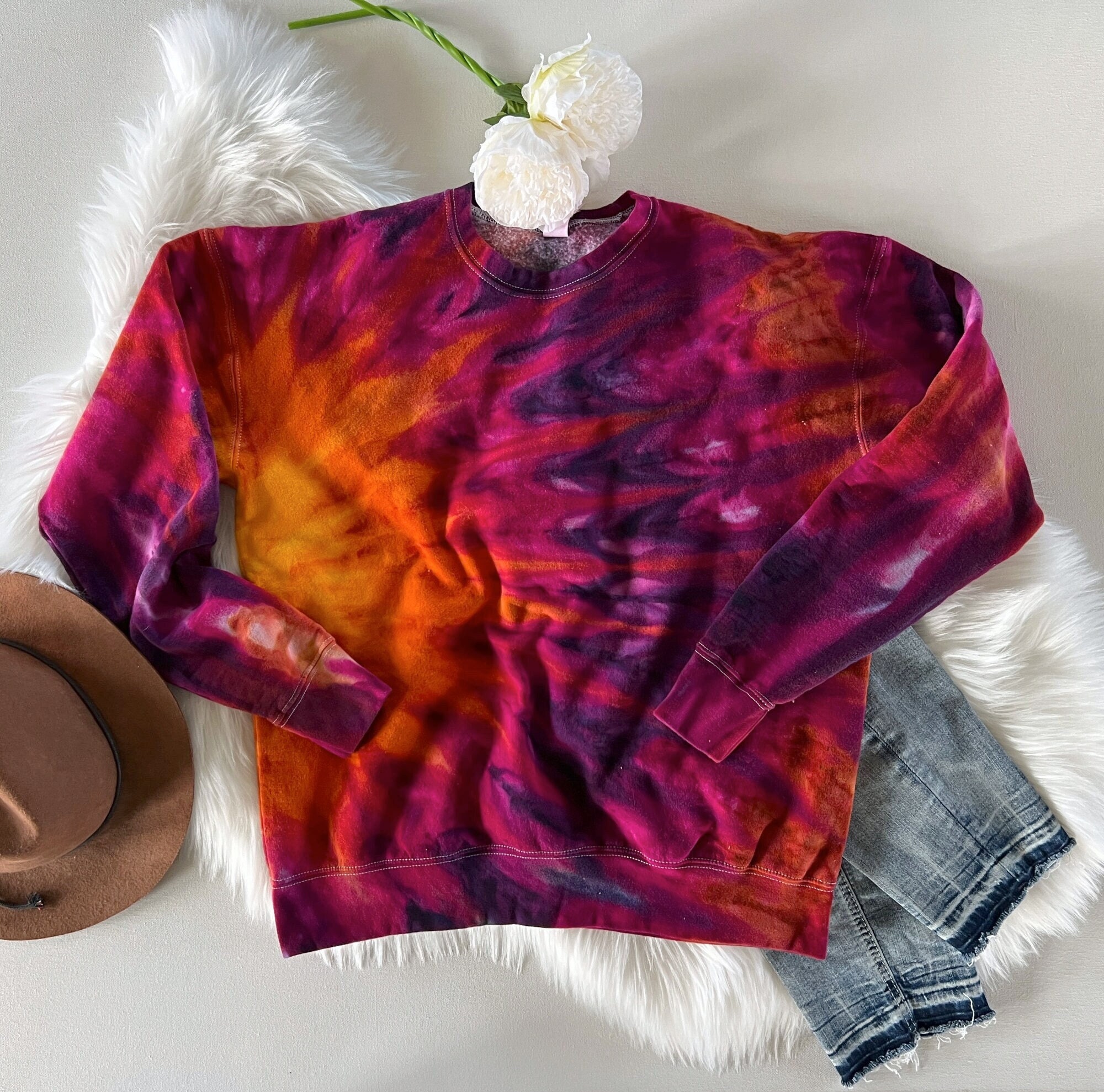 Etsy tie dye sweats hot sale