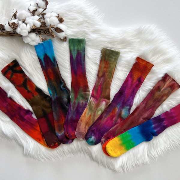 tie dye socks women