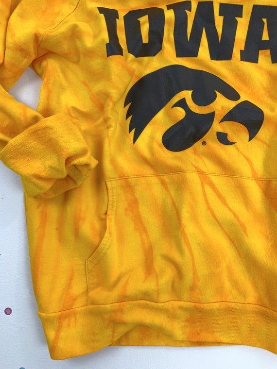 Yellow iowa hawkeye sweatshirt Clearance