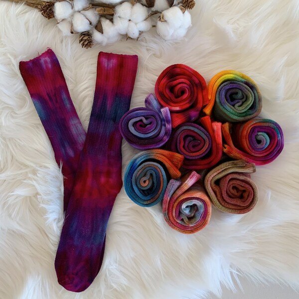 cheap tie dye socks