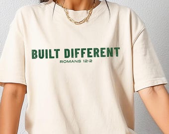 Christian Vintage Streetwear Shirt, Called to Be Different Tee, Faith Based Chosen Statement Shirt