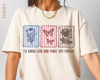 Floral Classical Conversations Christian Comfort Colors® Shirt, Homeschool Mama T-Shirt, Homeschooling Mama T Shirt, Back To School Gift