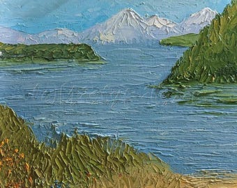 Kijkend naar het noorden vanuit Port Ludlow