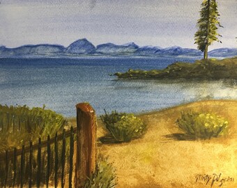 Zandstrand Lake Tahoe