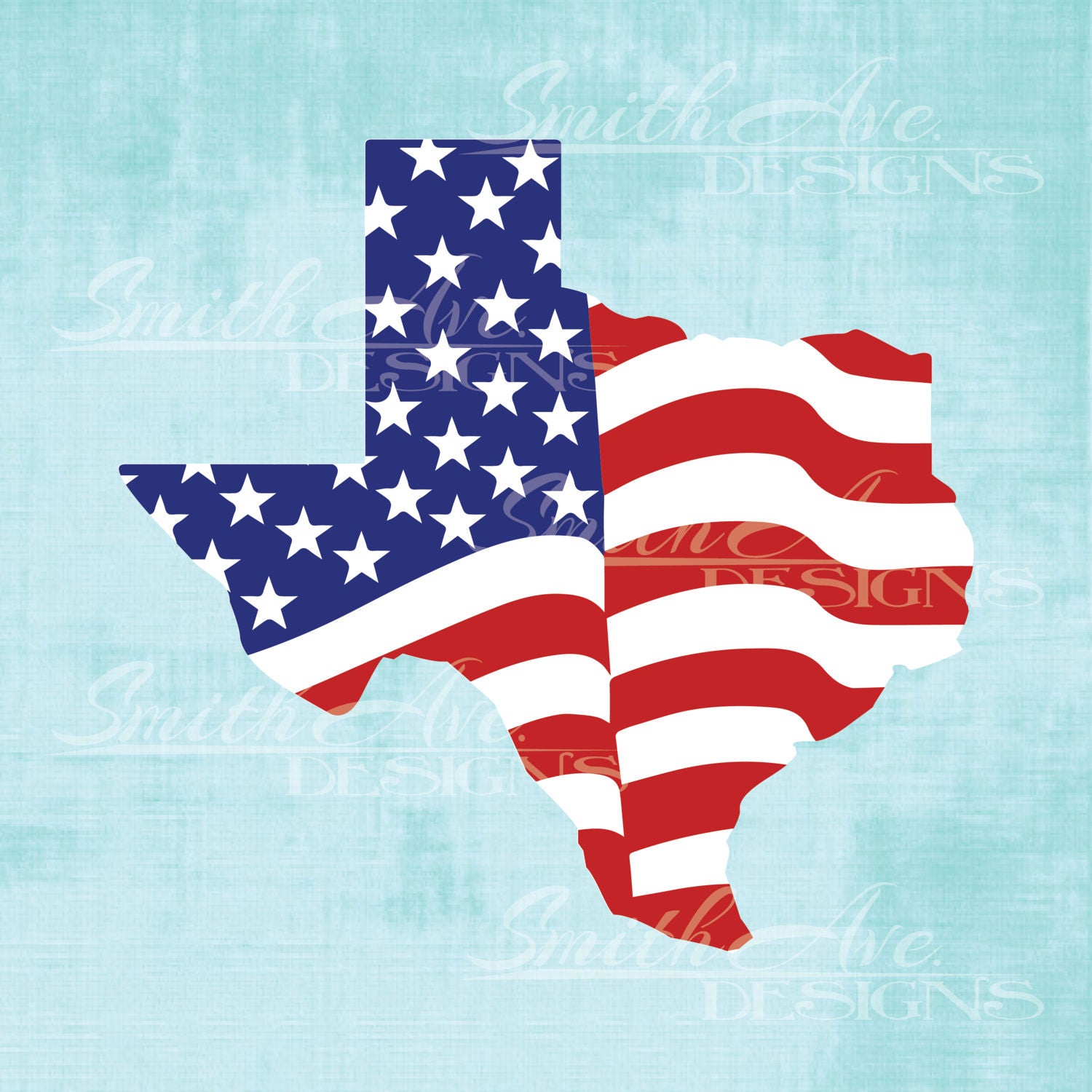 Texas American Flag SVG File USA 4th of JulyFlag States | Etsy