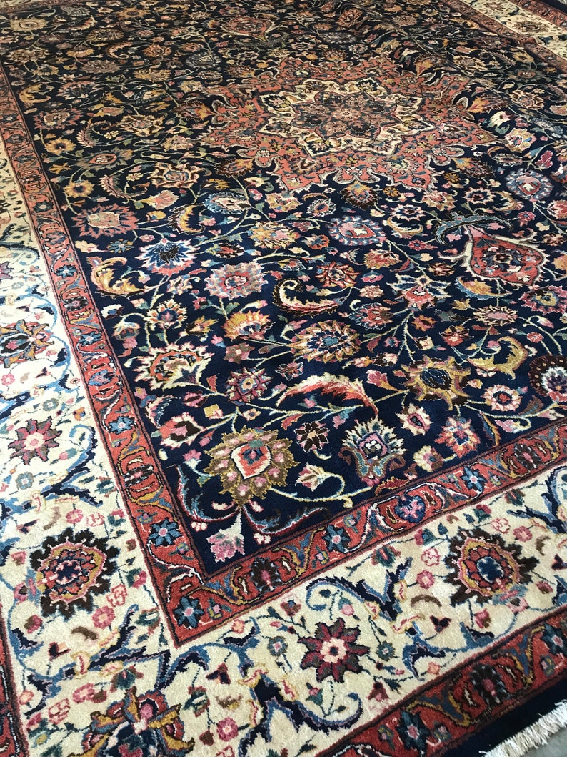 Great Rug Oversize Rug Living Room Medallion in Center Etsy