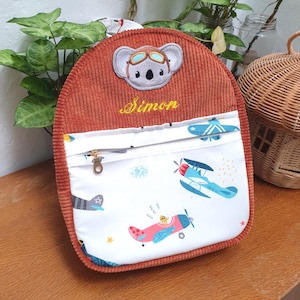 Sac à dos koala aviateur