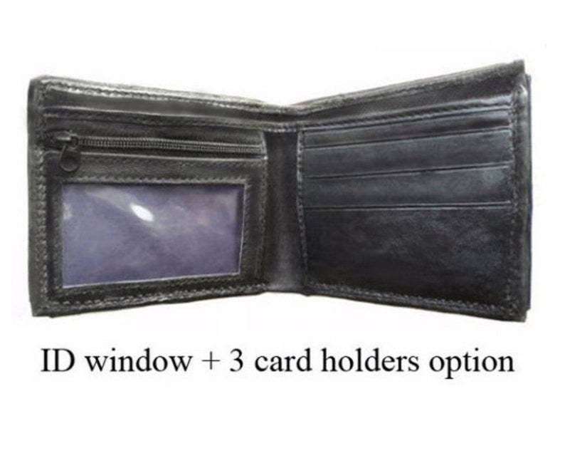 Unova'S Fifth Generation Pokédex Leather Wallets Men Wallet Credit