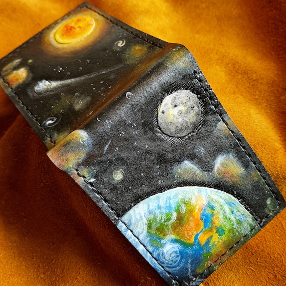 Black Sun and Moon Painted Mobile Black Sun and Moon Painted Mobile
