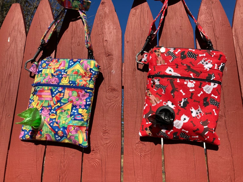 Dog Walking Bag CUSTOM Etsy