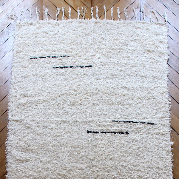 ADRA Tapis tissé main et éco-responsable style berbère/scandinave