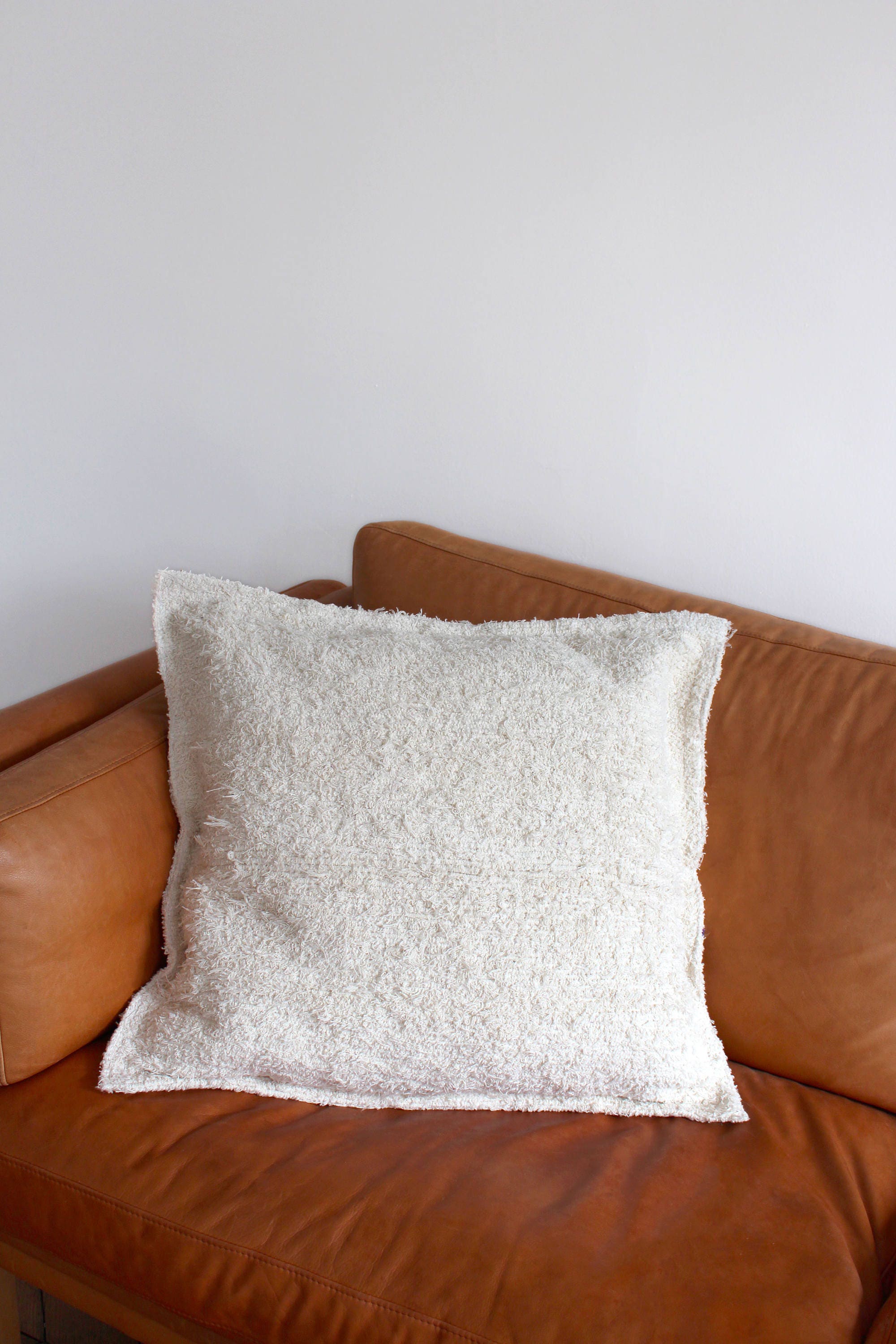 Lucia Coussin 60x60cm Fait-Main Style Berbère/Scandinave/Boho