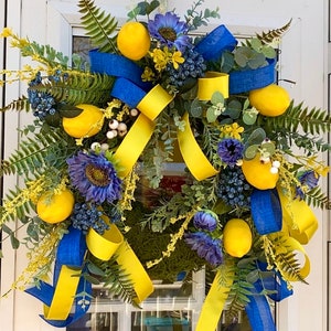 Lemon wreath