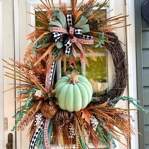 pumpkin wreath
