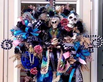 Skeleton wreath