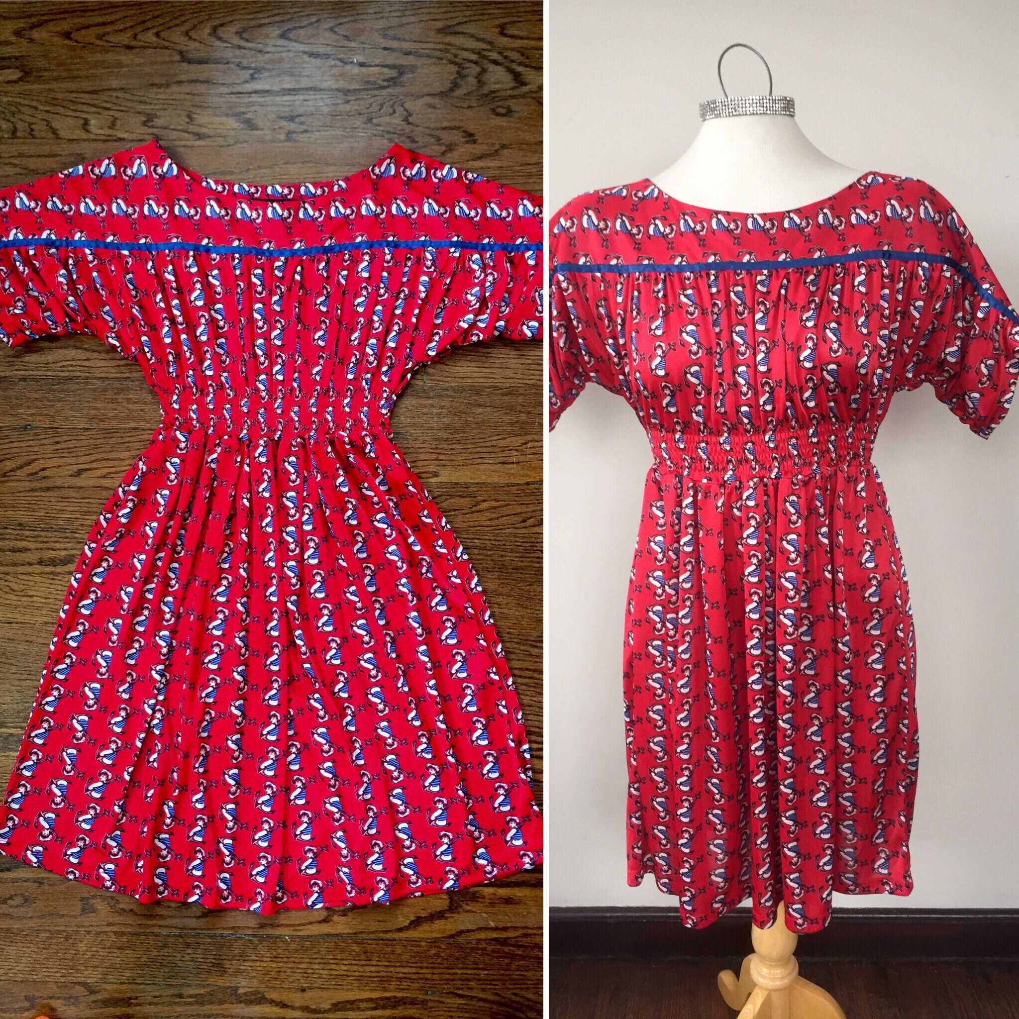 betsey johnson red dress