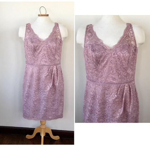 light purple floral dress