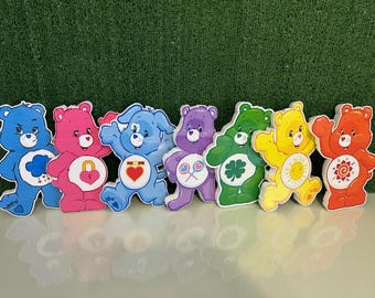 Cutout, bears, Party Decorations, care bears, Cutout Decor, Theme Decor, Party Props