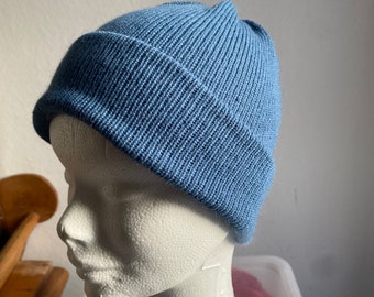 Bonnet cachemire avec pompon amovible