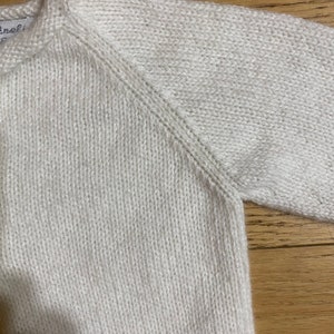 Cardigan manches raglan 100 % cachemire image 3