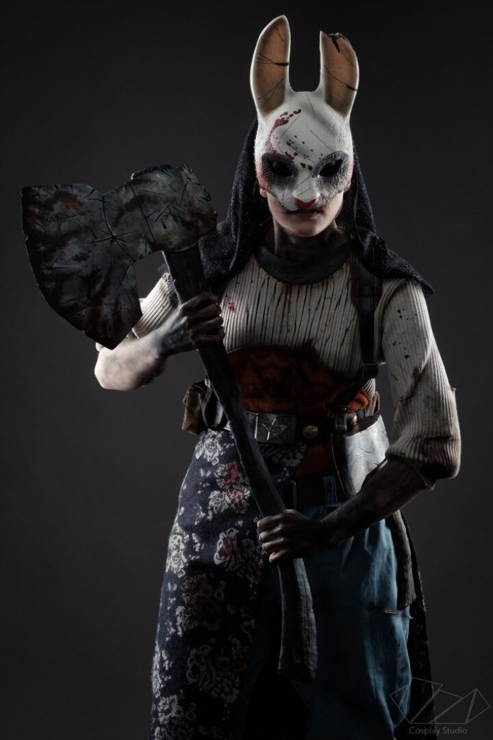 Dead by daylight Huntress Mask wearable halloween costume Etsy
