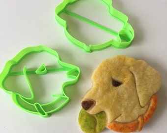 Retriever with Ball Cookie Cutter Set