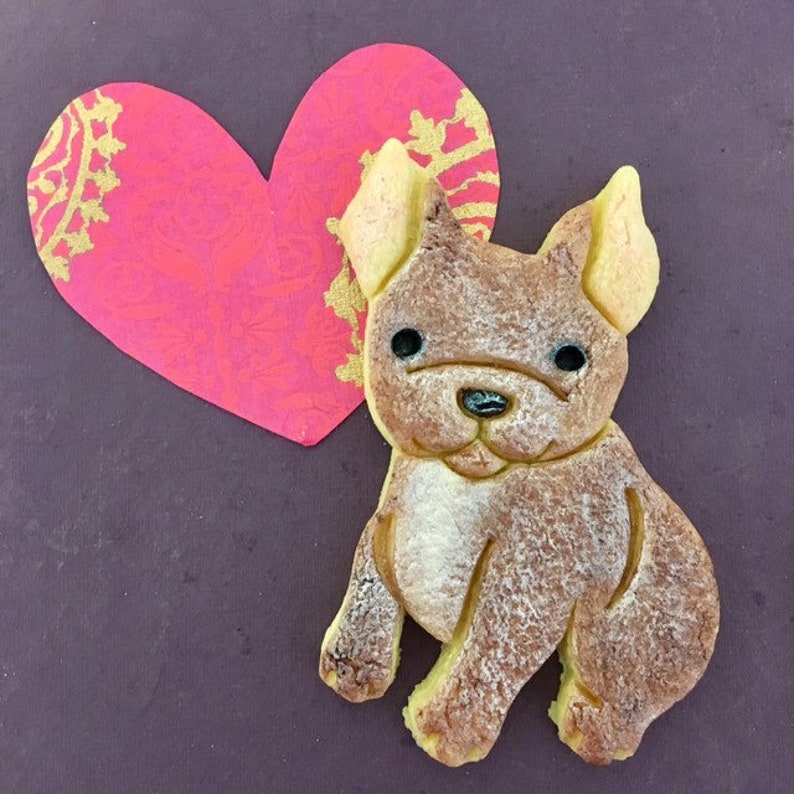 Frenchie Cookie Cutter Etsy