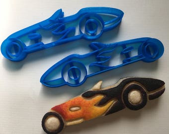 Roadster Hot Rod Cookie Cutter Set