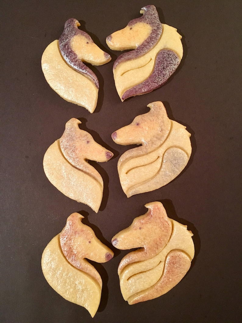 Rough and Smooth Collie Kakformset bild 3