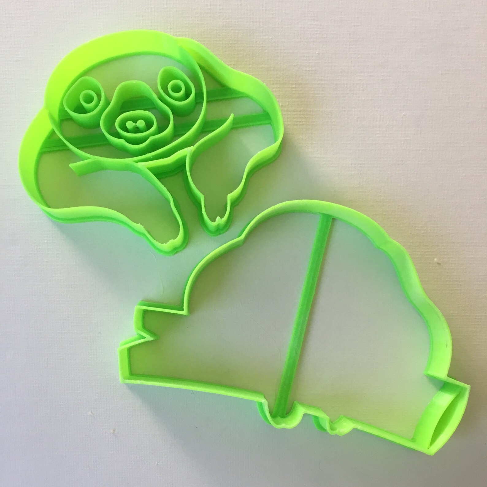 Baby Sloth Cookie Cutter Set Etsy