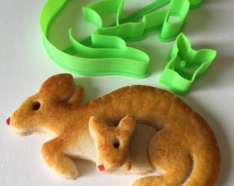 Kangaroo and Joey Cookie Cutter Set