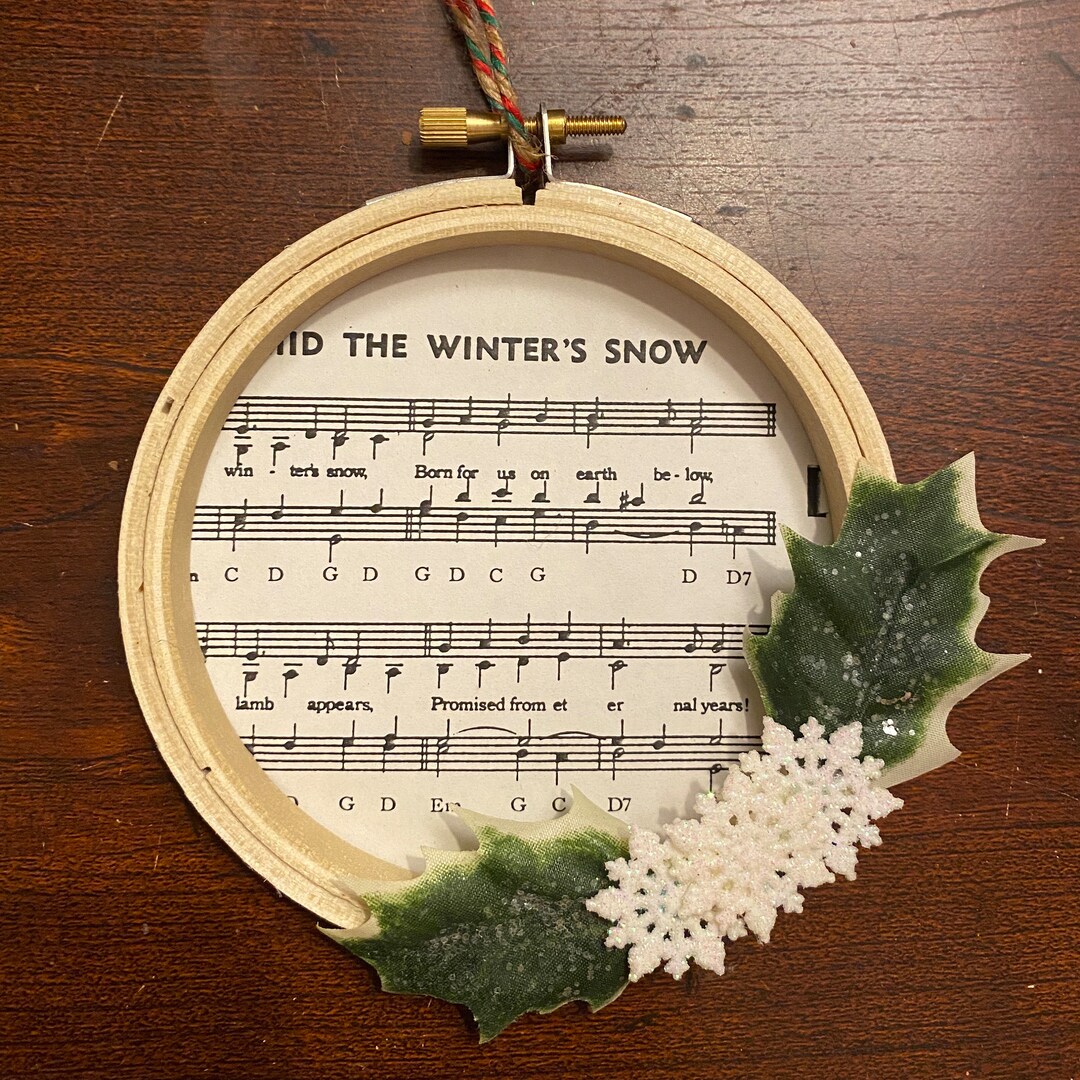 Musical Christmas Ornament Etsy
