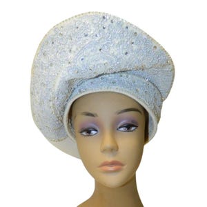 GEORGE ZAMAU\'L COUTURE BROWN VINTAGE HAT DERBY CHURCH TEA HAT‎ COUTURE DERBY GEORGE ZAMAU main image 4