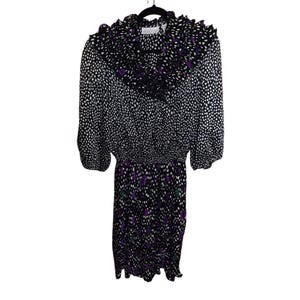 black dress with purple accents Simple Cute V Neck Short Black Prom Dresses, Cute Black Homecoming Dre –  abcprom
