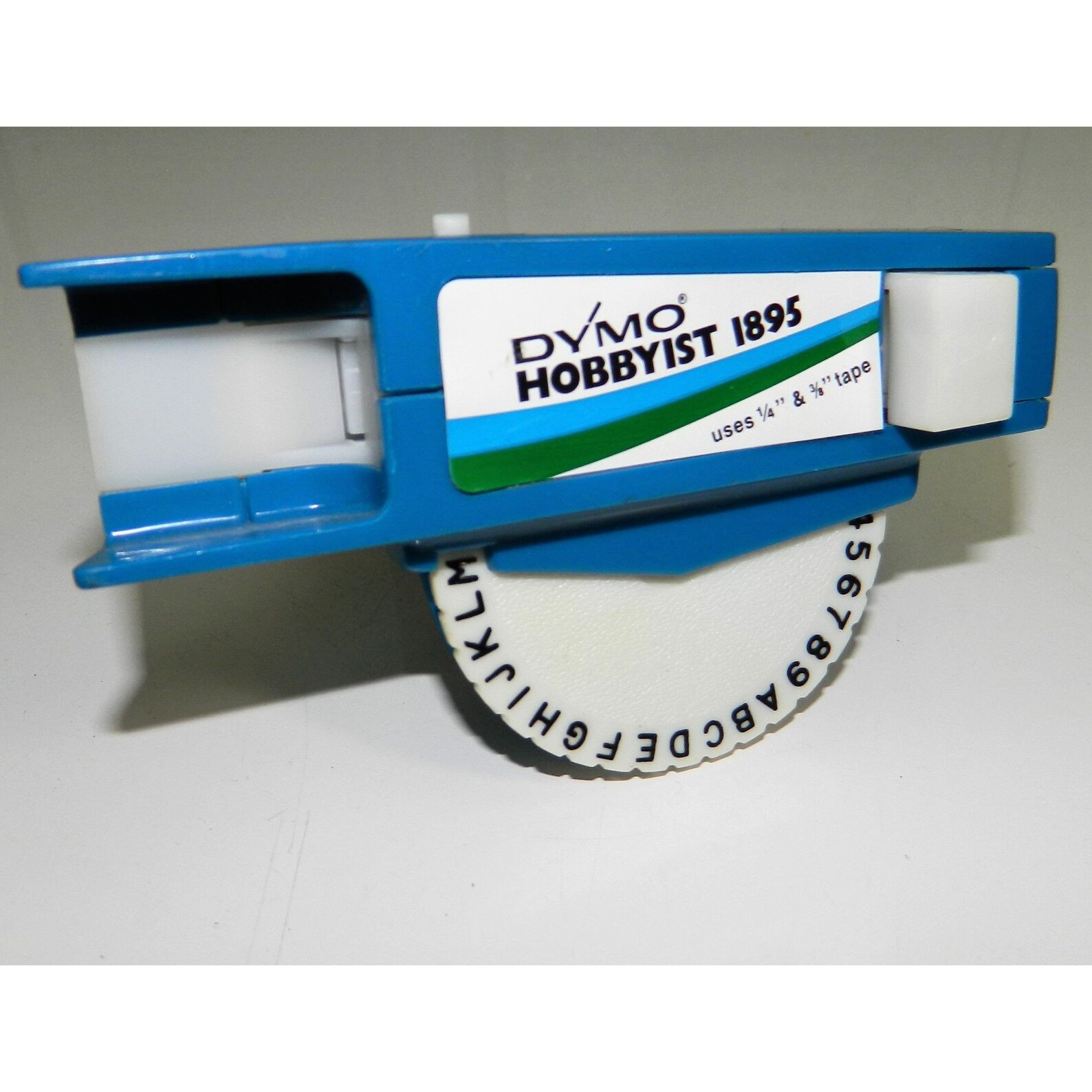 DYMO Label Maker Vtg Hobbyist 1895 Model 1/4 and 3/8 Tape Size Old