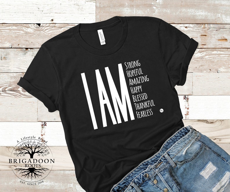 I Am Tee Christian T-shirt Religious T-shirt Spiritual - Etsy