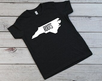 North Carolina Roots / Youth Unisex Short Sleeve Trendy Tee