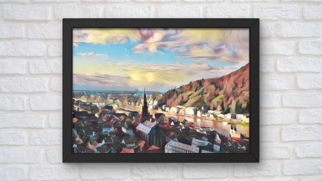 Heidelberg Wall Art European Wall Art Traditional Home Decor Classic