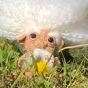 Troll Doll, Crochet Troll Doll, One of a kind Troll Doll, Dwarf Doll, Dwarf Crochet Doll, Collecable Troll Doll.
