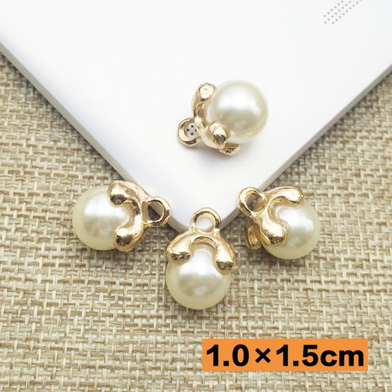 Círculo de oro Colgante Gato Animal Aretes Perla Gota Colgante Pendiente Joyería R De Gancho
