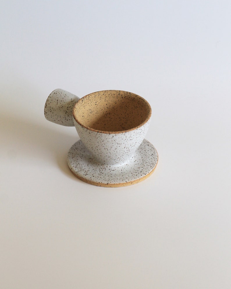 Coffee Pour over /& Mug set Coffee Lover Gift Coffee Dripper ceramic mug Ceramic Pour Over Coffee Maker mug hand thrown mug white mug