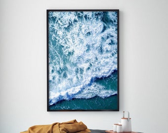 Ocean Wave II Print | Ocean Poster | Wall Art Print | Australian Coastal Print