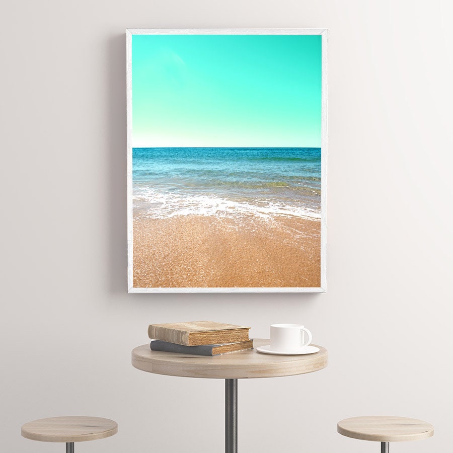 The Beach II Print Beach Poster Wall Art Print Etsy