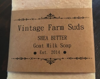 Shea Butter Goat Milk Soap