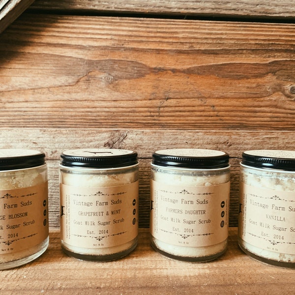 Goat Milk Sugar Scrub