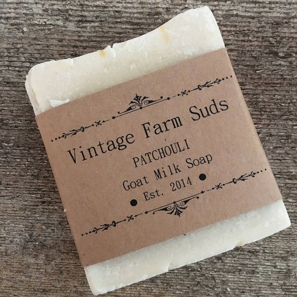 Patchouli Goat Milk Soap