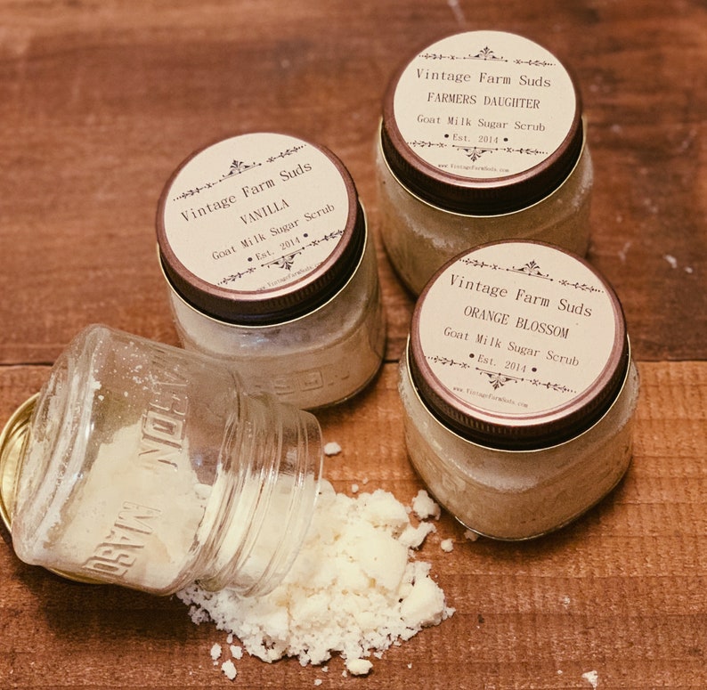 Goat Milk Sugar Scrub image 2