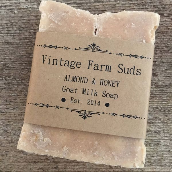 Almond & Honey Goat Milk Soap