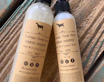 Goat Milk Liquid Soap