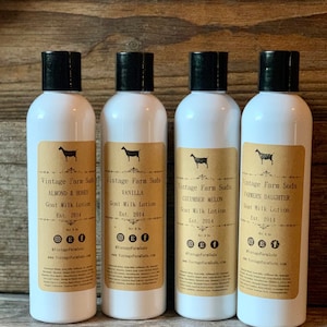 Lotion voor geitenmelk